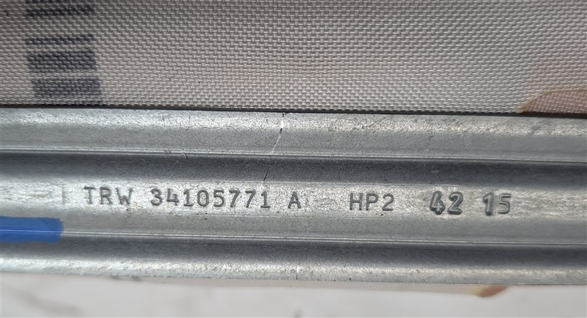 Thumbnail 7: 2016-2018 AUDI A3 E-TRON (8VF) LEFT DRIVER ROOF CURTAIN SRS AIRBAG AIR BAG