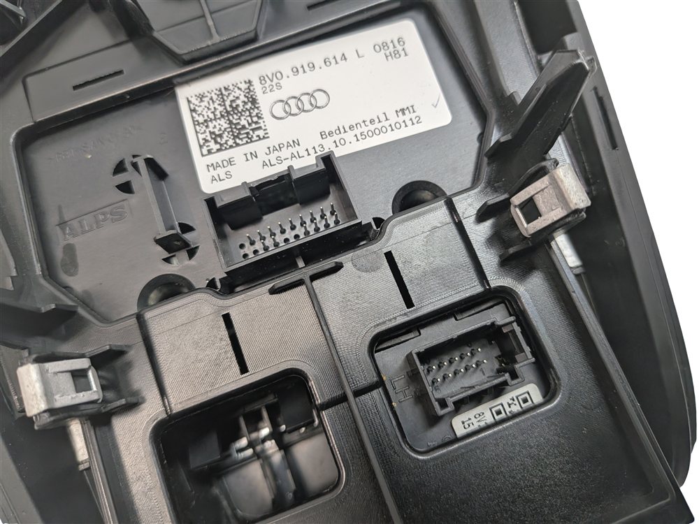 Thumbnail 8: 15-18 AUDI A3 S3 (8V) GPS NAVIGATION MEDIA MMI CONTROL SWITCH KNOB & CUP HOLDER
