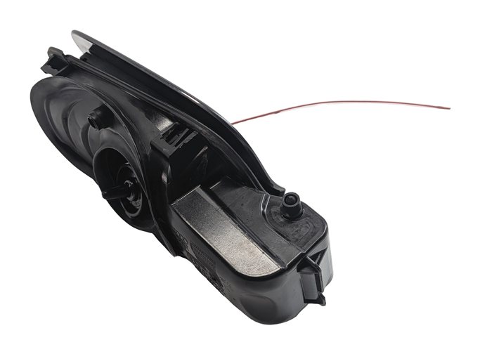 Thumbnail 4: 2016-2018 AUDI A3 (8V) FUEL TANK FILL DOOR LID COVER w/ HOUSING (Gray)