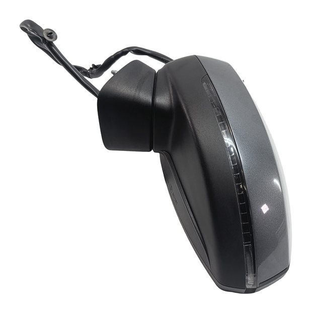 Thumbnail 7: 16-18 AUDI A3 E-TRON 8VF FRONT LEFT DRIVER HEATED BLIND SPOT DOOR MIRROR (Gray)