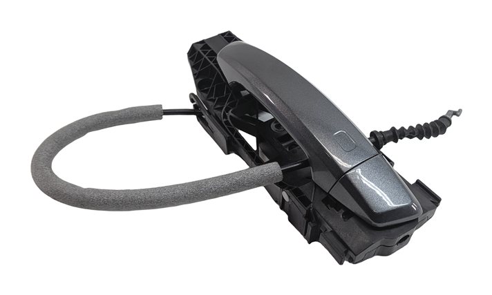 Thumbnail 2: 2015-2019 AUDI A3 S3 RS3 TT (8V MK3) REAR LEFT EXTERIOR DOOR HANDLE (Gray)