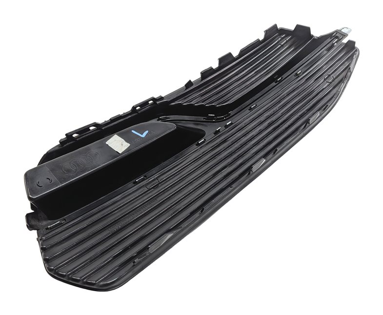 Thumbnail 5: 16-18 AUDI A3 (8V) FRONT LEFT DRIVER LOWER BUMPER GRILLE END (BLACK & SILVER)