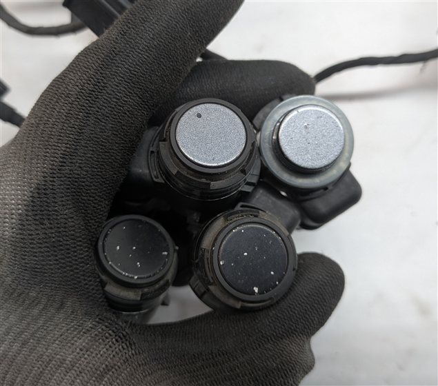 Thumbnail 5: 16 AUDI A3 E-TRON 8V FRONT PARK ASSIST PDC DISTANCE CONTROL SENSOR SET/4 (Gray)