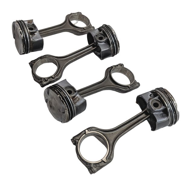 Thumbnail 3: 2016-2018 AUDI A3 8V SPORTBACK e-TRON 1.4L ENGINE PISTON w/CONNECTING ROD SET/4