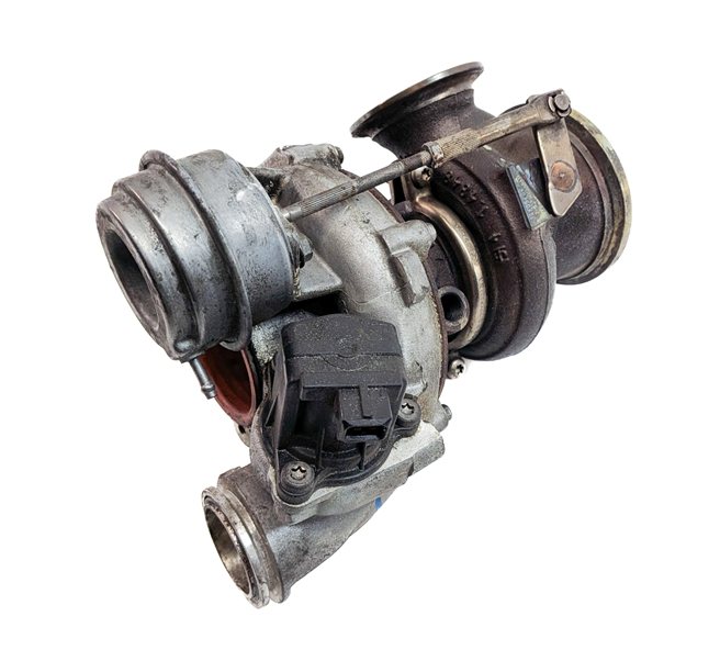 Thumbnail 3: 08-14 BMW 550i 750i X5 X6 (E70 E71 F01 F10) 4.4L N63 ENGINE LEFT TURBOCHARGER