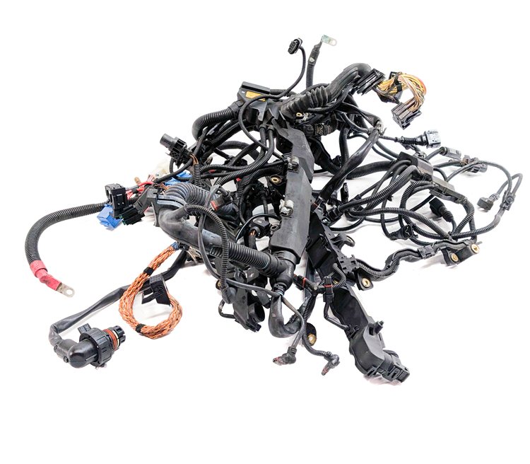 2009 BMW 750I (F01) 4.4L (N63) ENGINE MOTOR WIRE WIRING HARNESS LOOM