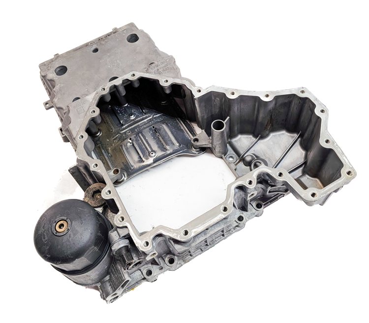 Thumbnail 5: 09-19 BMW 550i 550iGT 650i 750i F01 F07 F10 RWD 4.4L N63 UPPER ENGINE OIL PAN