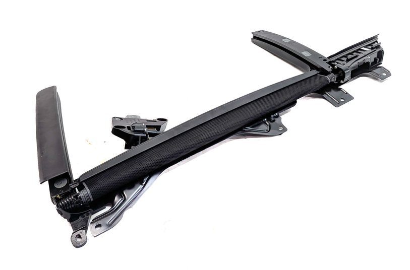 Thumbnail 2: 2009-2015 BMW 740i 750i F01 REAR LEFT DOOR WINDOW SHADE ASSEMBLY (BLACK)