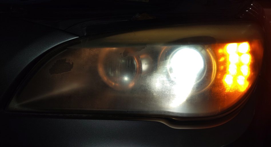 Thumbnail 2: 09-12 BMW 740i 750i 760i B7 (F01) LEFT DRIVER ADAPTIVE XENON HID HEADLIGHT LAMP
