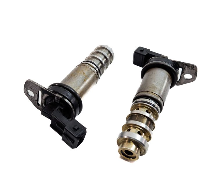 Thumbnail 2: 2009 BMW 750I (F01) 4.4L (N63) ENGINE VVT VARIABLE VALVE TIMING SOLENOID SET/2