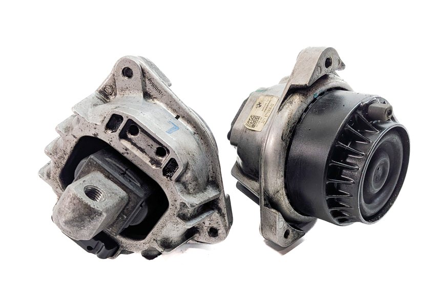 2009 BMW 750I (F01) 4.4L (N63) ENGINE MOTOR SUPPORT MOUNT SET/2