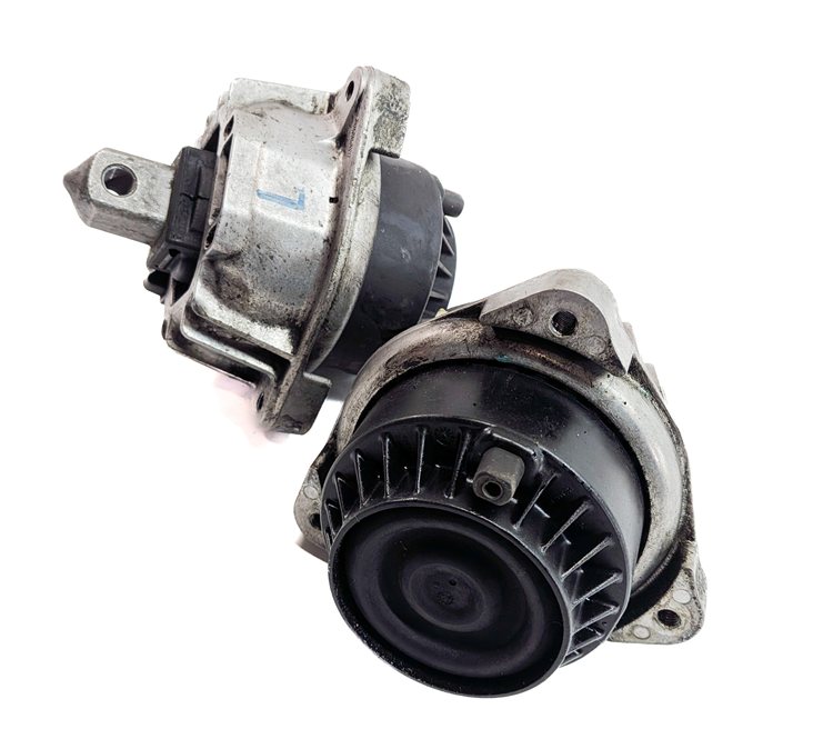 Thumbnail 3: 2009 BMW 750I (F01) 4.4L (N63) ENGINE MOTOR SUPPORT MOUNT SET/2