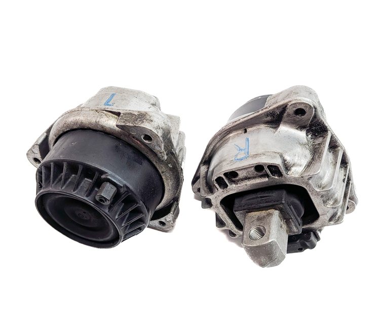 Thumbnail 4: 2009 BMW 750I (F01) 4.4L (N63) ENGINE MOTOR SUPPORT MOUNT SET/2