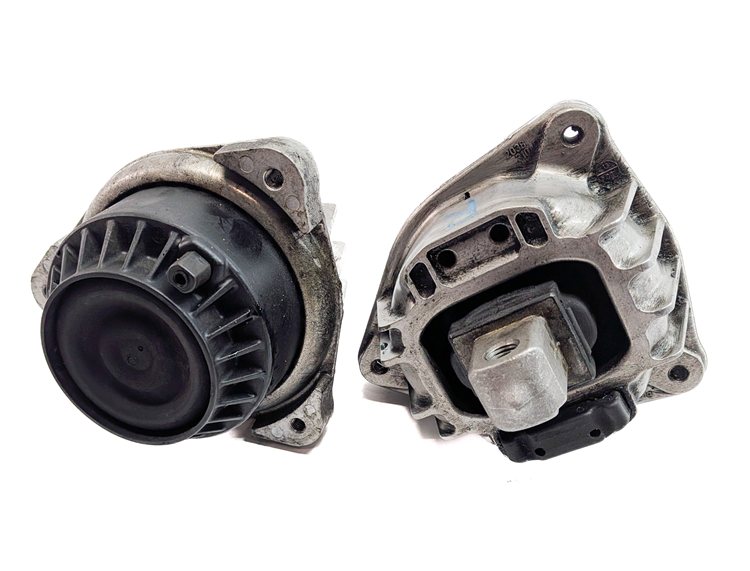 Thumbnail 5: 2009 BMW 750I (F01) 4.4L (N63) ENGINE MOTOR SUPPORT MOUNT SET/2