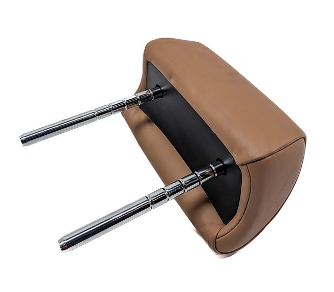 Thumbnail 12: 2009-2015 BMW 7 SERIES (F01) REAR LEFT CENTER RIGHT SEAT HEADREST SET/3 (Brown)