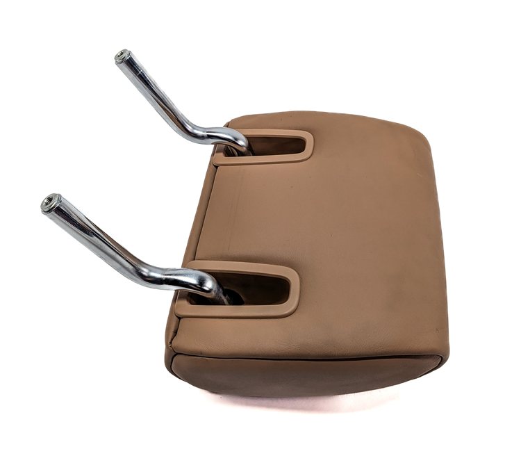 Thumbnail 4: 2009-2015 BMW 7 SERIES (F01) REAR LEFT CENTER RIGHT SEAT HEADREST SET/3 (Brown)