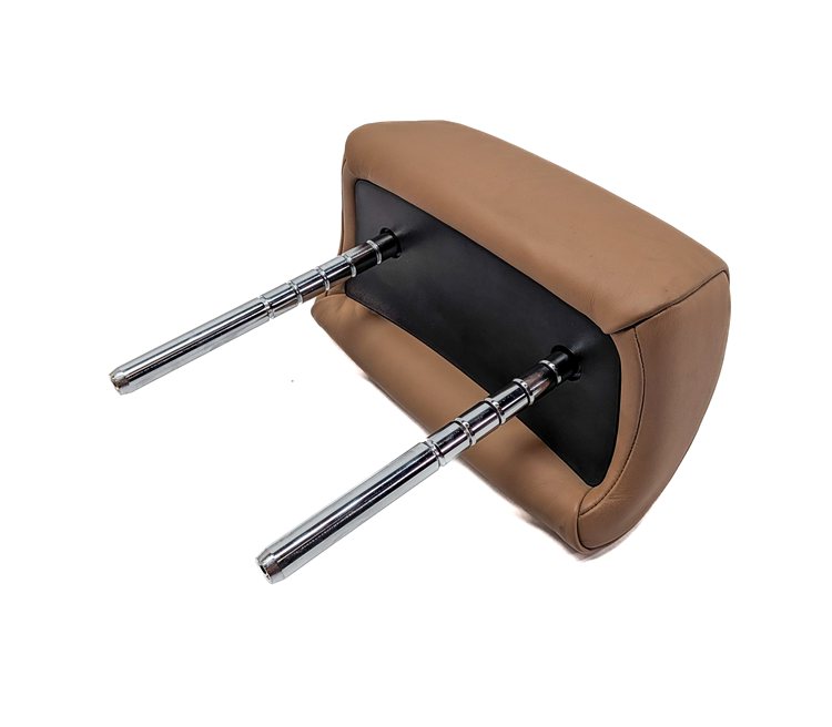 Thumbnail 8: 2009-2015 BMW 7 SERIES (F01) REAR LEFT CENTER RIGHT SEAT HEADREST SET/3 (Brown)