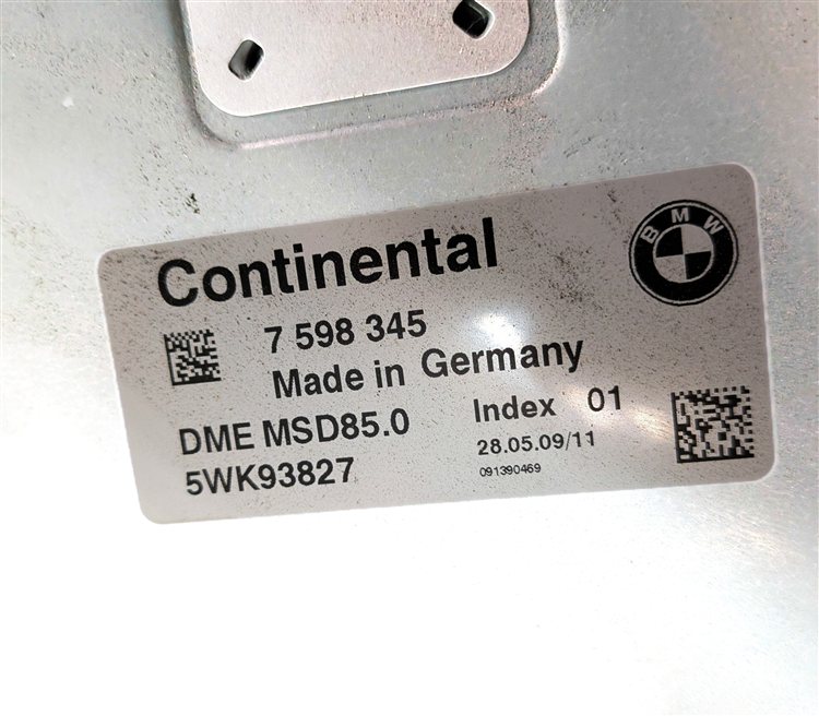 Thumbnail 10: 09-13 BMW 550i 650i 750i B7 (F01 F06 F10) 4.4L N63 ENGINE DME CAS MODULE KEY SET