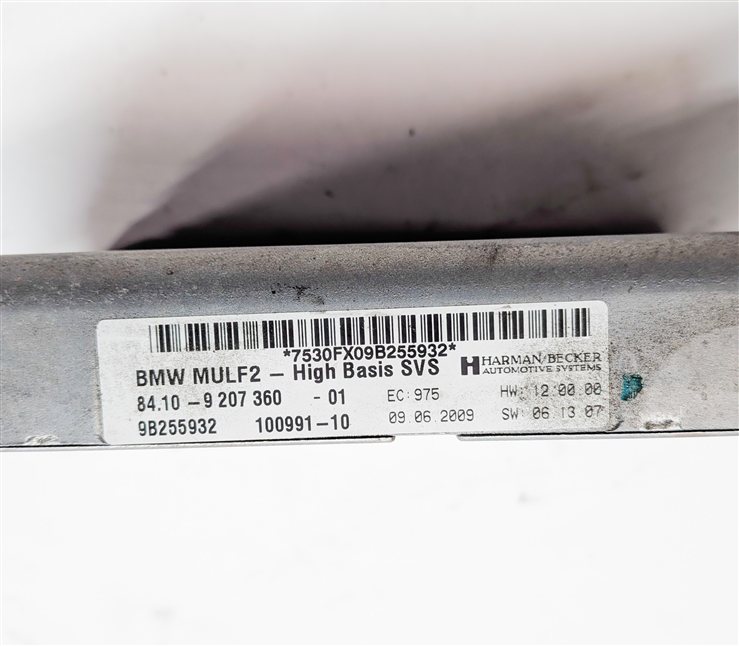 Thumbnail 6: 2009-2011 BMW 328i 335i 535i 750i 760i (E60 E90 F10 F01) MULF 2 SVS BASIS MODULE