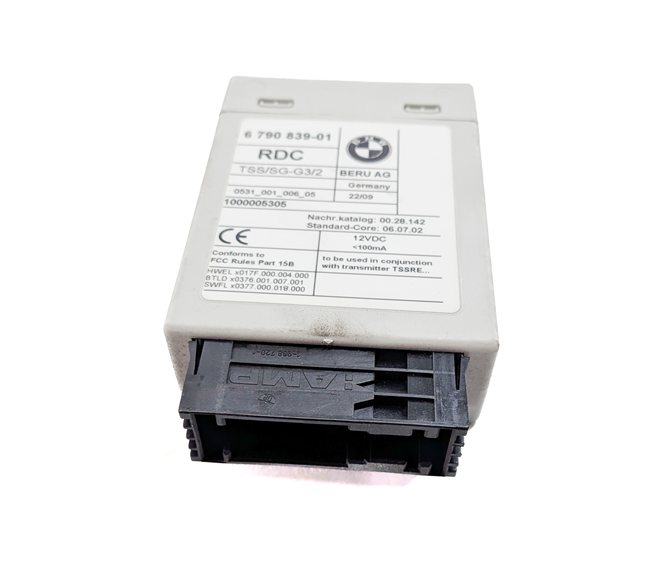 Thumbnail 2: 09-11 BMW 528i 535i 550i 740i 750i 760i (F01 F10) TPMS SENSOR RDC CONTROL MODULE