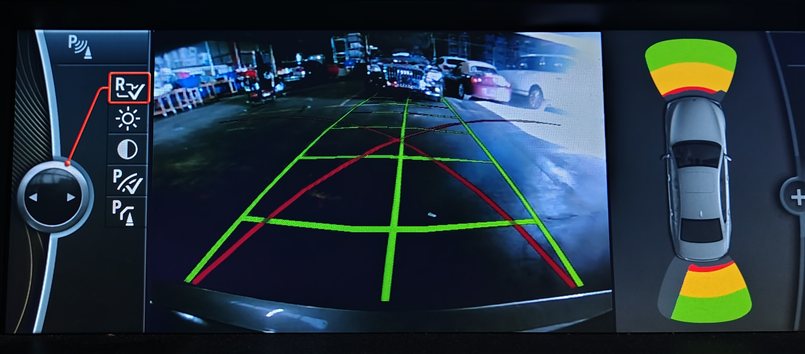 Thumbnail 2: 09-18 BMW 2 3 4 5 7 M5 X3 X5 X6 (F01 F07 F10 F15 F16 F30 F32) REARVIEW CAMERA