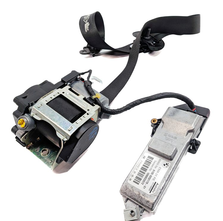 Thumbnail 3: 2009-2012 BMW 740i 750i 760i B7 (F01) RIGHT PASSENGER SEATBELT RETRACTOR(Black)