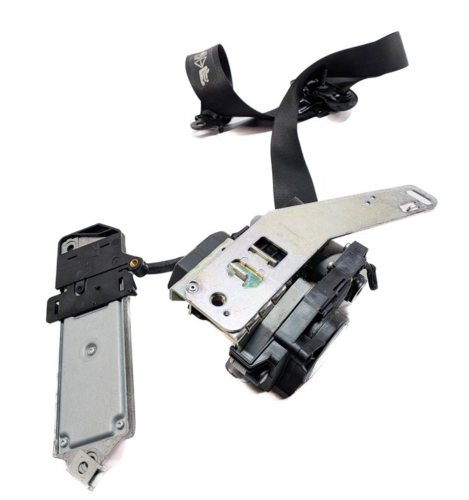 Thumbnail 4: 2009-2012 BMW 740i 750i 760i B7 (F01) RIGHT PASSENGER SEATBELT RETRACTOR(Black)