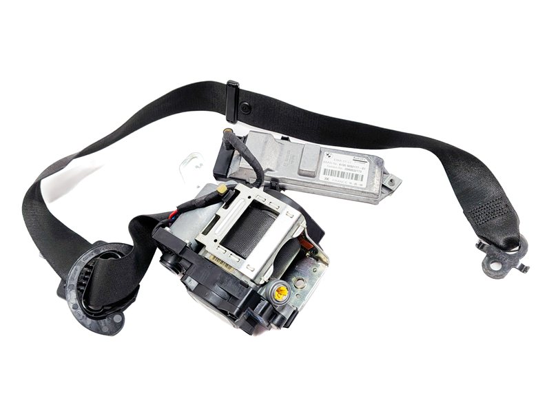 Thumbnail 2: 2009-2012 BMW 740i 750i 760i B7 (F01) LEFT DRIVER SEATBELT RETRACTOR (Black)
