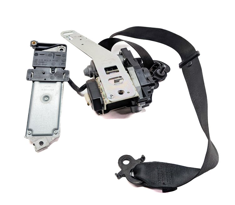 Thumbnail 5: 2009-2012 BMW 740i 750i 760i B7 (F01) LEFT DRIVER SEATBELT RETRACTOR (Black)