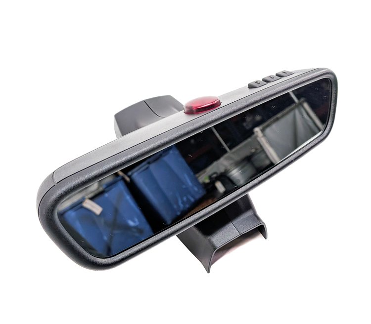 2009 BMW 750I F01 INTERIOR REARVIEW REAR VIEW MIRROR w/AUTODIM HOMELINK (Black)