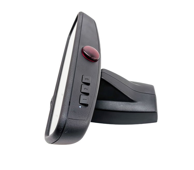Thumbnail 4: 2009 BMW 750I F01 INTERIOR REARVIEW REAR VIEW MIRROR w/AUTODIM HOMELINK (Black)