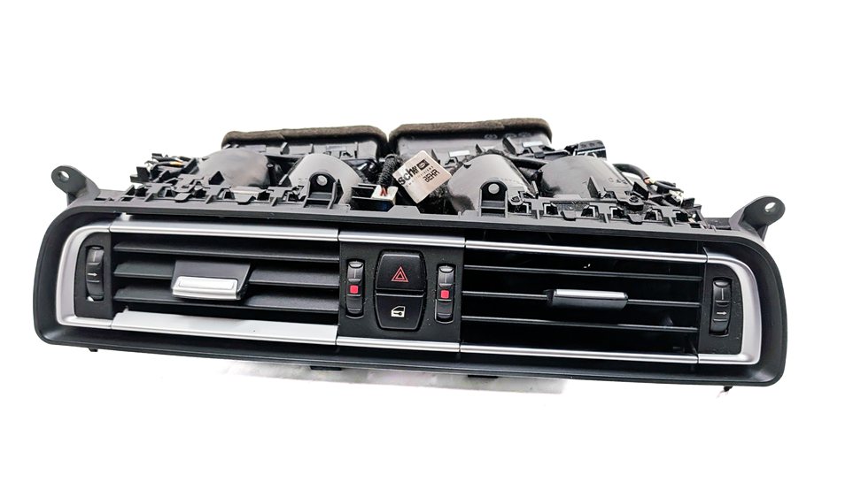 Thumbnail 2: 2009 BMW 750I (F01) FRONT CENTER DASH HEAT AIR AC HVAC DUAL VENT (Black)