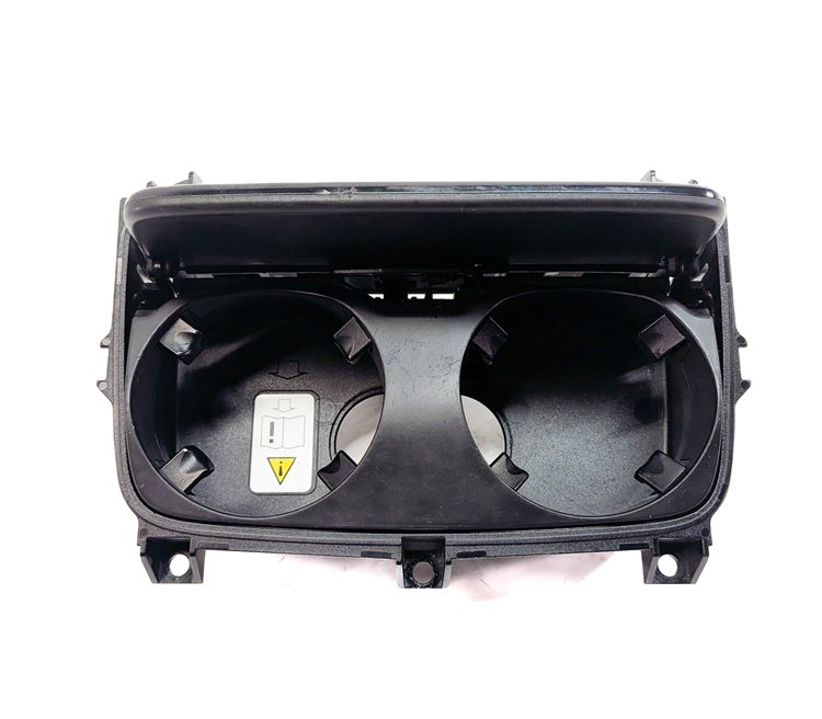 Thumbnail 2: 2009 BMW 750I (F01) FRONT CENTER CONSOLE DUAL CUPHOLDER CUP HOLDER ASSEMBLY