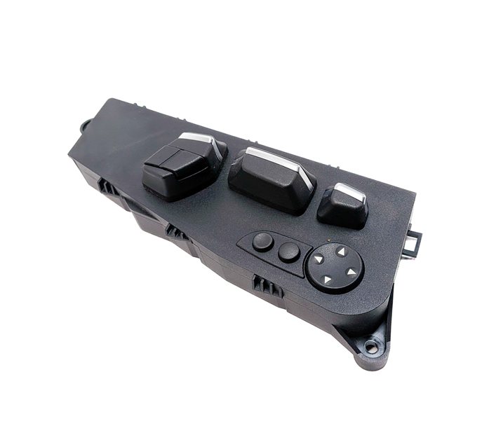 Thumbnail 4: 2009 BMW 750I (F01) FRONT LEFT DRIVER SEAT POSITION ADJUST SWITCH w/ LUMBAR