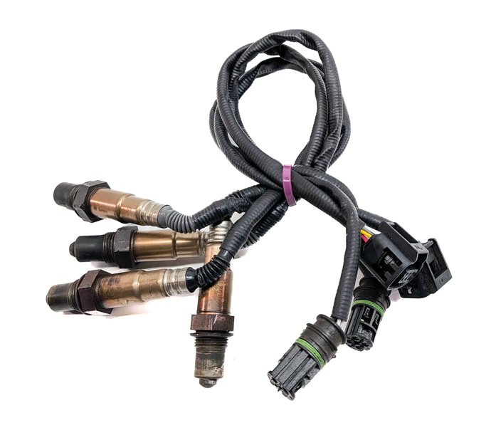 Thumbnail 2: 2009 BMW 750I (F01) 4.4L (N63) ENGINE OXYGEN O2 LAMBDA PROBE WIRE SENSOR SET/4