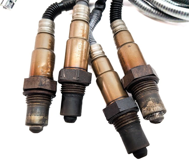 Thumbnail 6: 2009 BMW 750I (F01) 4.4L (N63) ENGINE OXYGEN O2 LAMBDA PROBE WIRE SENSOR SET/4
