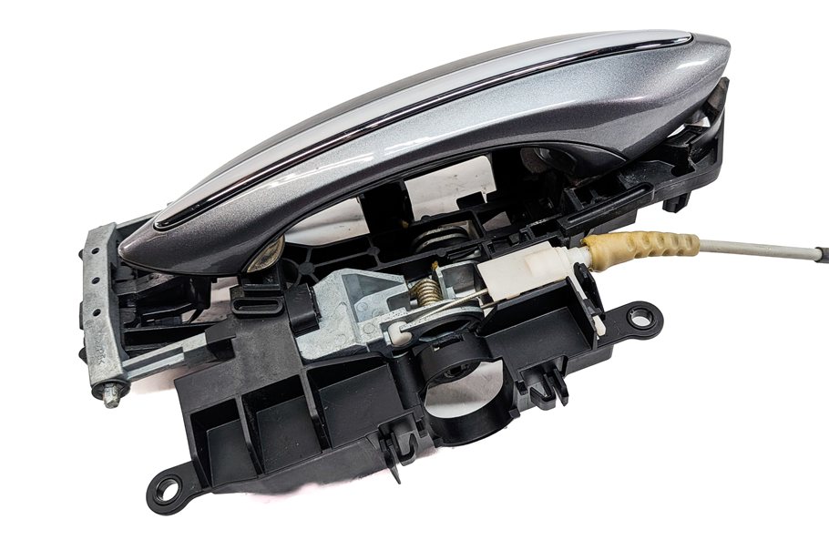 Thumbnail 3: 2009-2018 BMW 5 7 SERIES (F01 F02 F10) REAR LEFT COMFORT DOOR HANDLE (Gray)