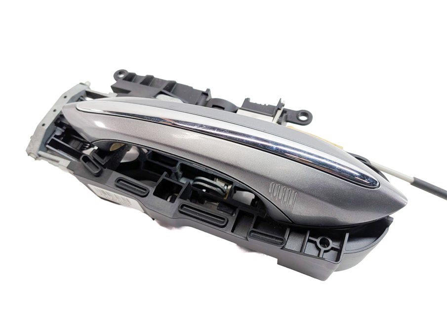 Thumbnail 2: 2009-2018 BMW 5 7 SERIES (F01 F02 F10) REAR RIGHT COMFORT DOOR HANDLE (Gray)