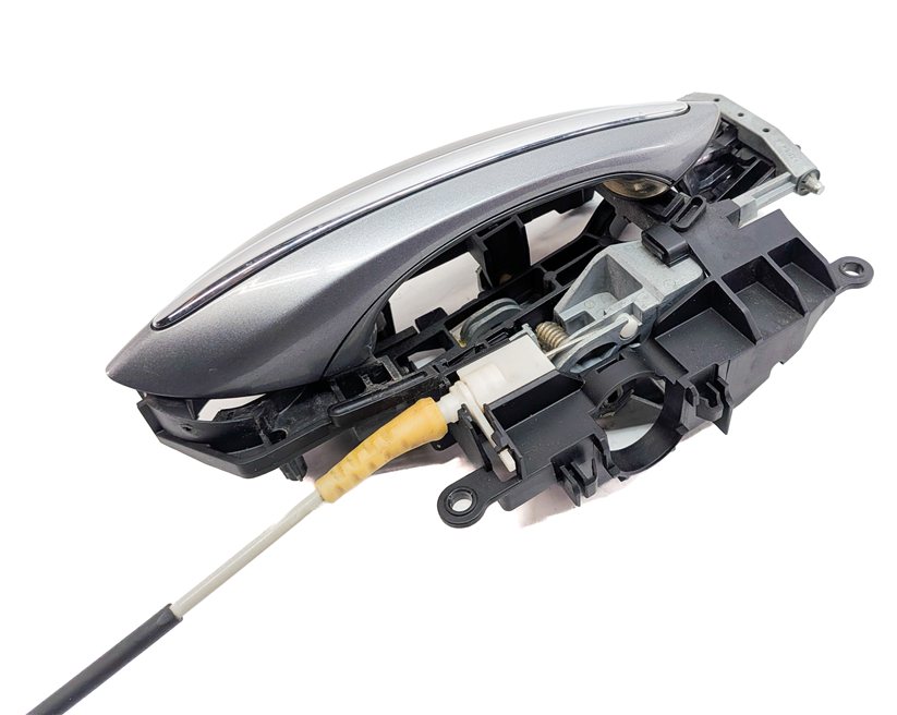 Thumbnail 4: 2009-2018 BMW 5 7 SERIES (F01 F02 F10) REAR RIGHT COMFORT DOOR HANDLE (Gray)