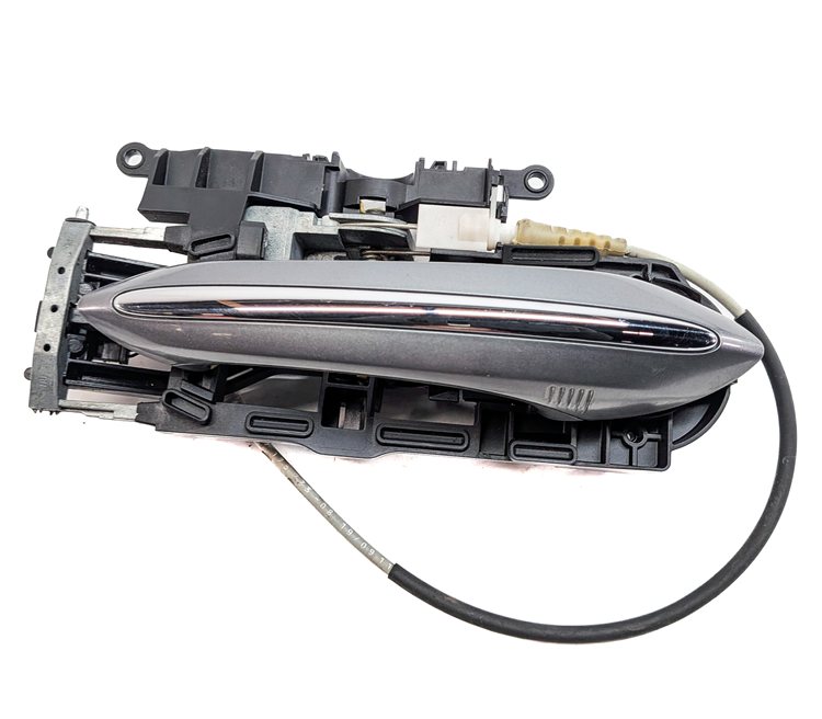 Thumbnail 2: 2009-2018 BMW 5 7 SERIES (F01 F02 F10) FRONT RIGHT COMFORT DOOR HANDLE (Gray)