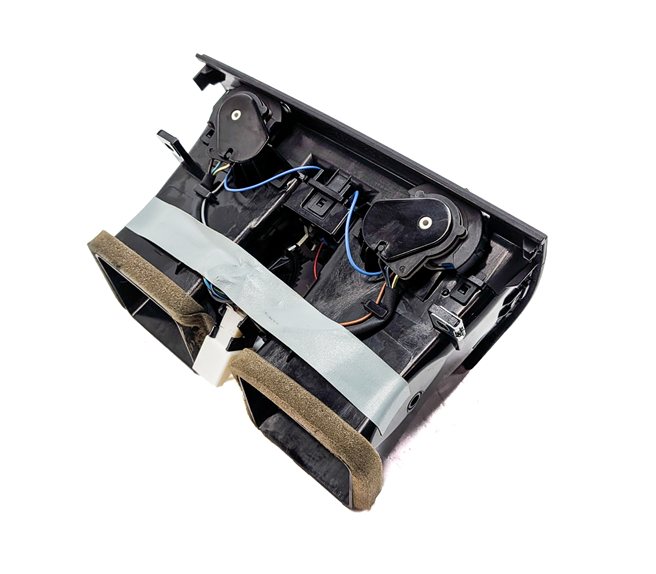 Thumbnail 4: 2009 BMW 750I (F01) REAR CENTER CONSOLE HEAT AIR AC HVAC DUAL VENT (Black)