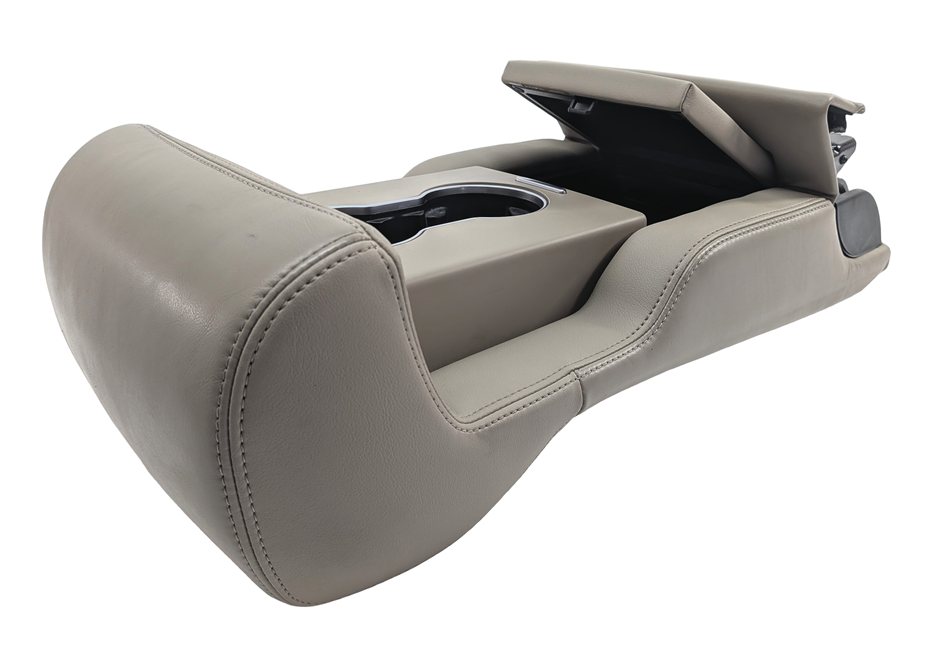 Thumbnail 2: 13-17 RANGE ROVER SPORT L405 L494 2ND ROW CENTER SEAT CONSOLE ARMREST (Almond)