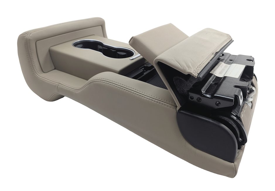 Thumbnail 3: 13-17 RANGE ROVER SPORT L405 L494 2ND ROW CENTER SEAT CONSOLE ARMREST (Almond)
