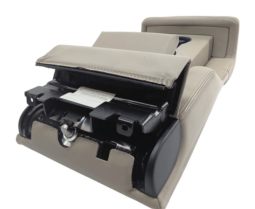Thumbnail 4: 13-17 RANGE ROVER SPORT L405 L494 2ND ROW CENTER SEAT CONSOLE ARMREST (Almond)