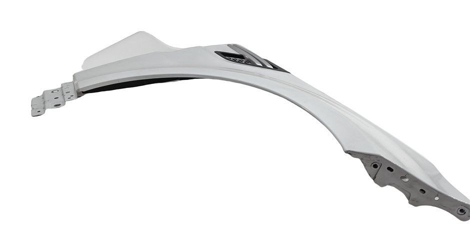 Thumbnail 3: 14-17 RANGE ROVER SPORT L494 FRONT RIGHT PASSENGER FENDER w/GRILLE (White)