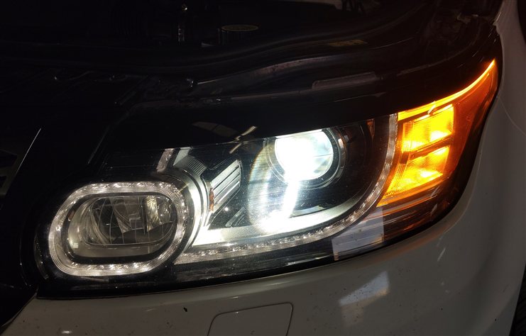 Thumbnail 2: 2014-2017 RANGE ROVER SPORT (L494) LEFT XENON HID ADAPTIVE HEADLIGHT LIGHT LAMP