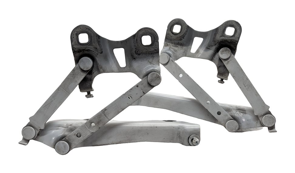 Thumbnail 2: 2013-2022 RANGE ROVER SPORT (L405 L494) LEFT & RIGHT HOOD HINGE SET (White)
