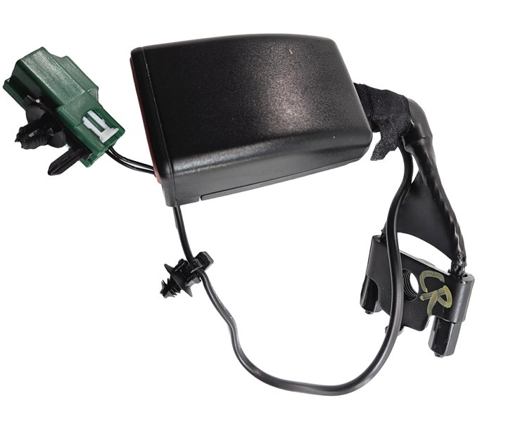 Thumbnail 5: 2015 ROVER SPORT (L494) REAR 2ND ROW LEFT CENTER RIGHT SEATBELT RECEIVER SET/3