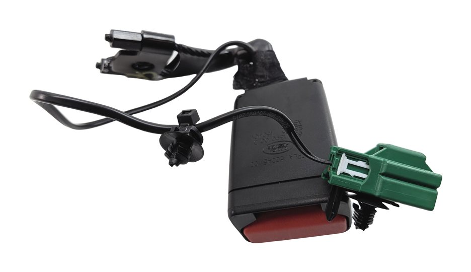 Thumbnail 7: 2015 ROVER SPORT (L494) REAR 2ND ROW LEFT CENTER RIGHT SEATBELT RECEIVER SET/3