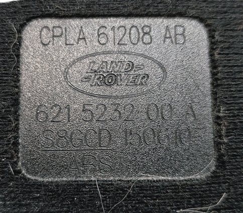 Thumbnail 6: 2014-2015 RANGE ROVER SPORT (L494) FRONT LEFT DRIVER SEATBELT BUCKLE RECEIVER